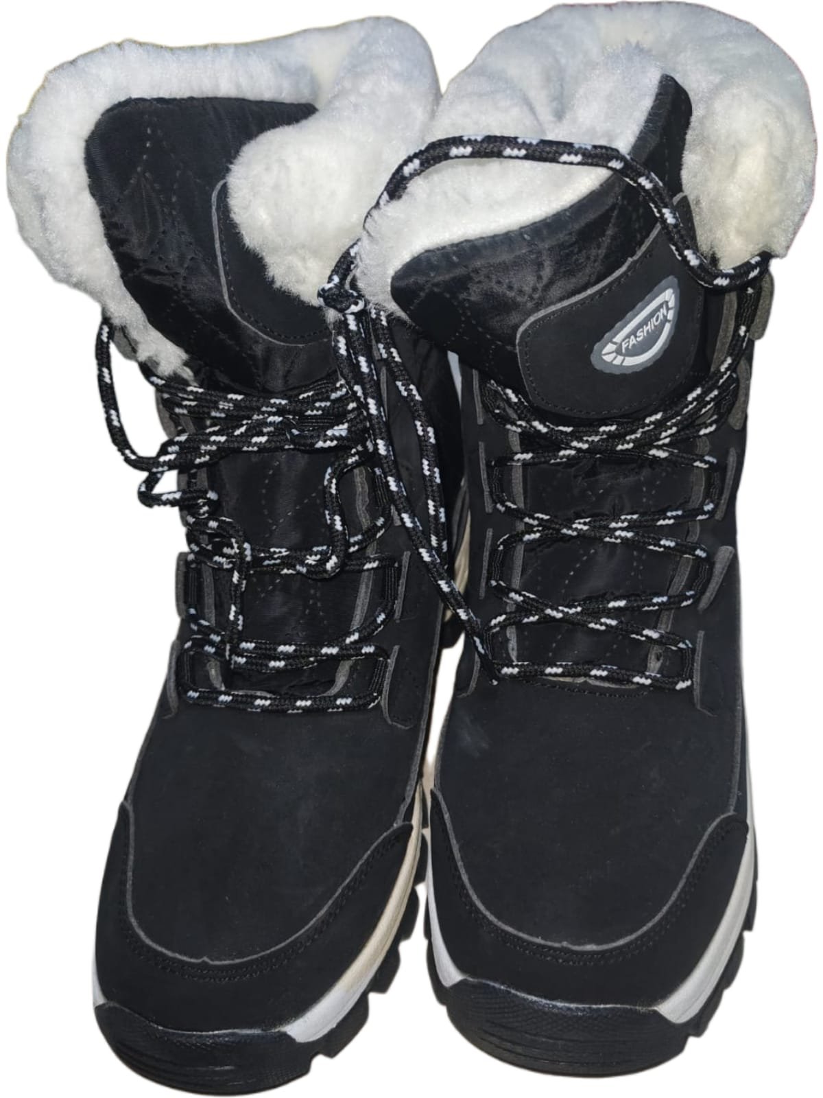 black winter shoes